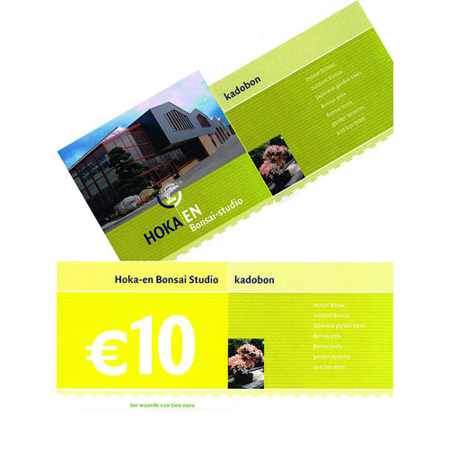 Gift Certificate 10 euro (for use in the store in Harmelen)