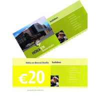 Gift Certificate 20 euro (for use in the store in Harmelen)