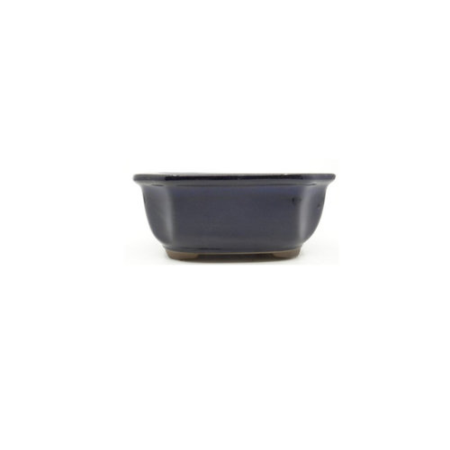 Bonsai pot blue mokko 17cm