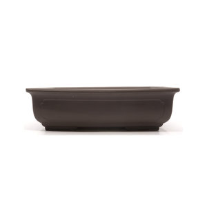 Bonsai pot unglazed rectangle 35cm