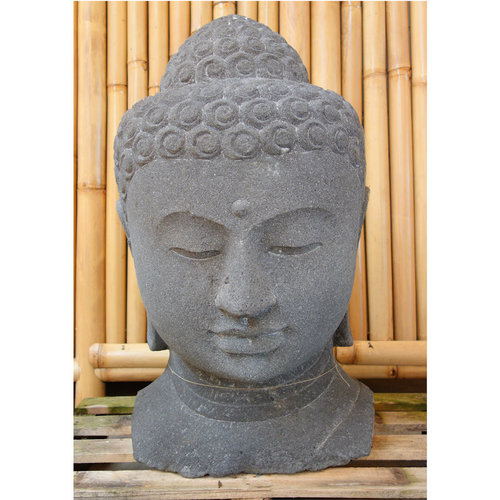 Buddha head garden ornament height 76cm