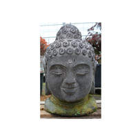 Buddha head garden ornament height 55cm
