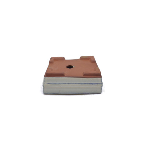 Bonsai pot creme line rectangle  15.5cm - set