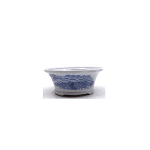 Bonsai pot landscape round 15cm