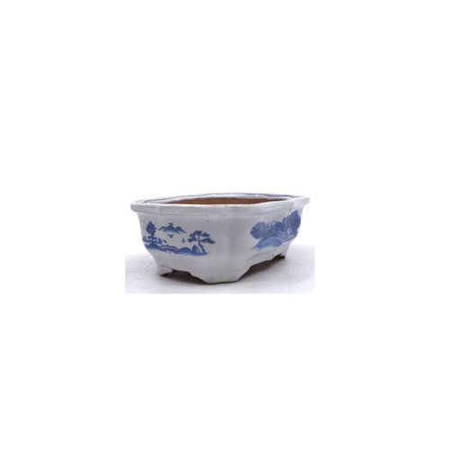 Bonsai pot landscape mokko 16cm