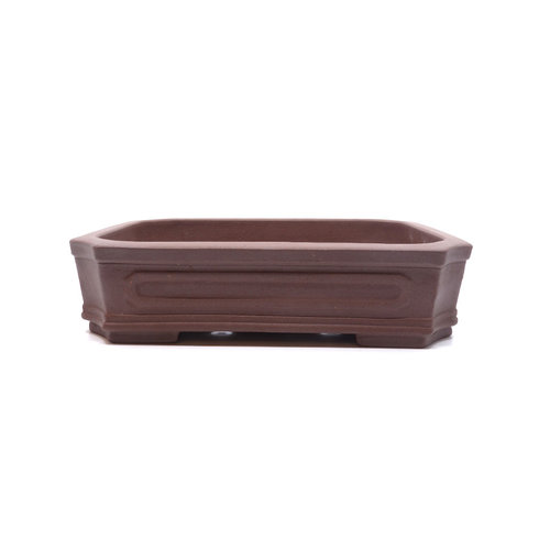 Bonsai pot unglazed mokko 36cm Bonsai pot unglazed mokko 36cm