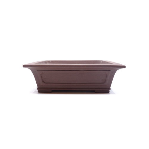 Bonsai pot unglazed rectangle 29 cm
