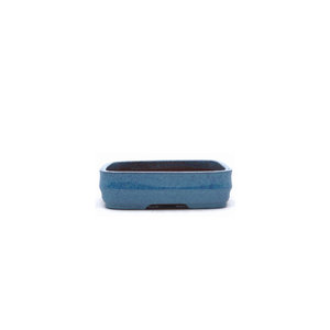 Bonsai pot blue green round 20cm