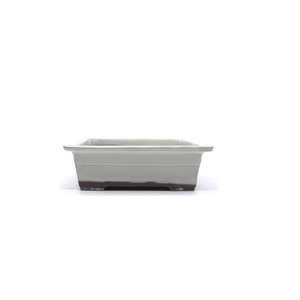 Bonsai pot creme rectangular 18cm