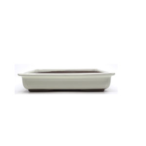 Bonsai pot creme rechthoekig 36cm Bonsai pot creme rechthoekig 36cm