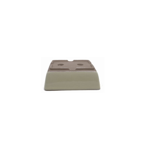 Bonsai pot creme rectangle 12cm - set