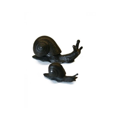Bonsai Tenpai / Snail Large and Small Set (bronze)