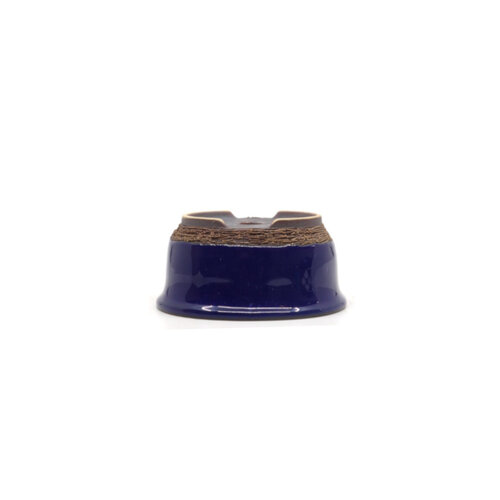 Bonsai pot blue oval 12cm - set