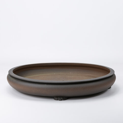 Bonsai pot 'Kai Sperling' bruin oval 41cm