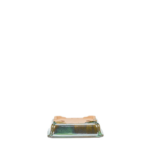 Bonsai pot green mokko 17cm Bonsai pot green mokko 17cm