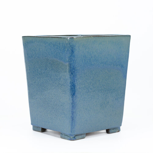Bonsai pot cascade blue beige square 25cm, height 30cm Bonsai pot cascade blue beige square 25cm, height 30cm
