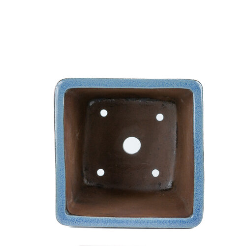 Bonsai pot cascade blue beige square 25cm, height 30cm Bonsai pot cascade blue beige square 25cm, height 30cm