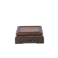 Shohin bonsai table square wood 13.2cm