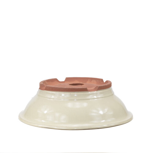 Bonsai pot creme rond 36cm