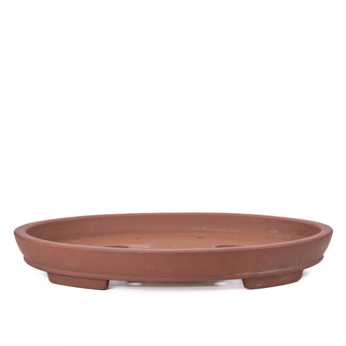 Bonsai pot ongeglazuurd ovaal 49cm Bonsai pot ongeglazuurd ovaal 49cm