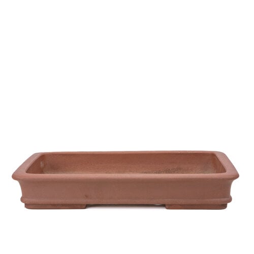 Bonsai pot ongeglazuurd rechthoek 40cm Bonsai pot ongeglazuurd rechthoek 40cm