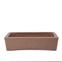 Bonsai pot unglazed rectangle 36cm