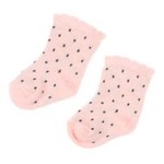 Feetje Feetje - Sok Dots - Roze/Grijze Spots