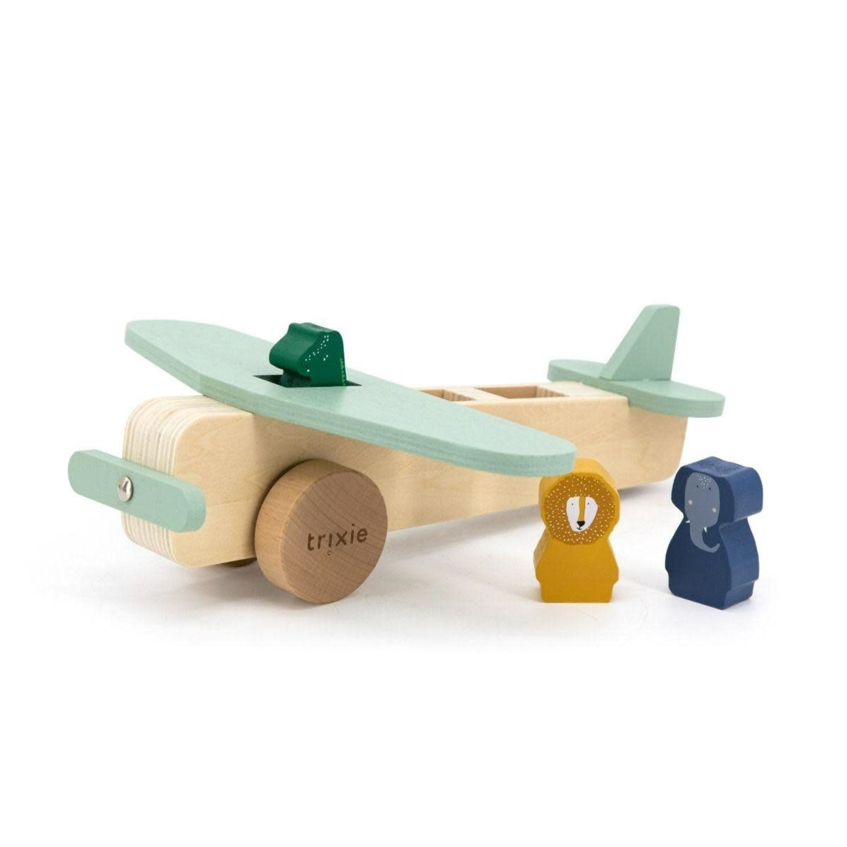 Trixie Trixie - Wooden animal airplane