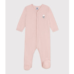 Petit Bateau Petit Bateau - Babypakje met voetjes - roze