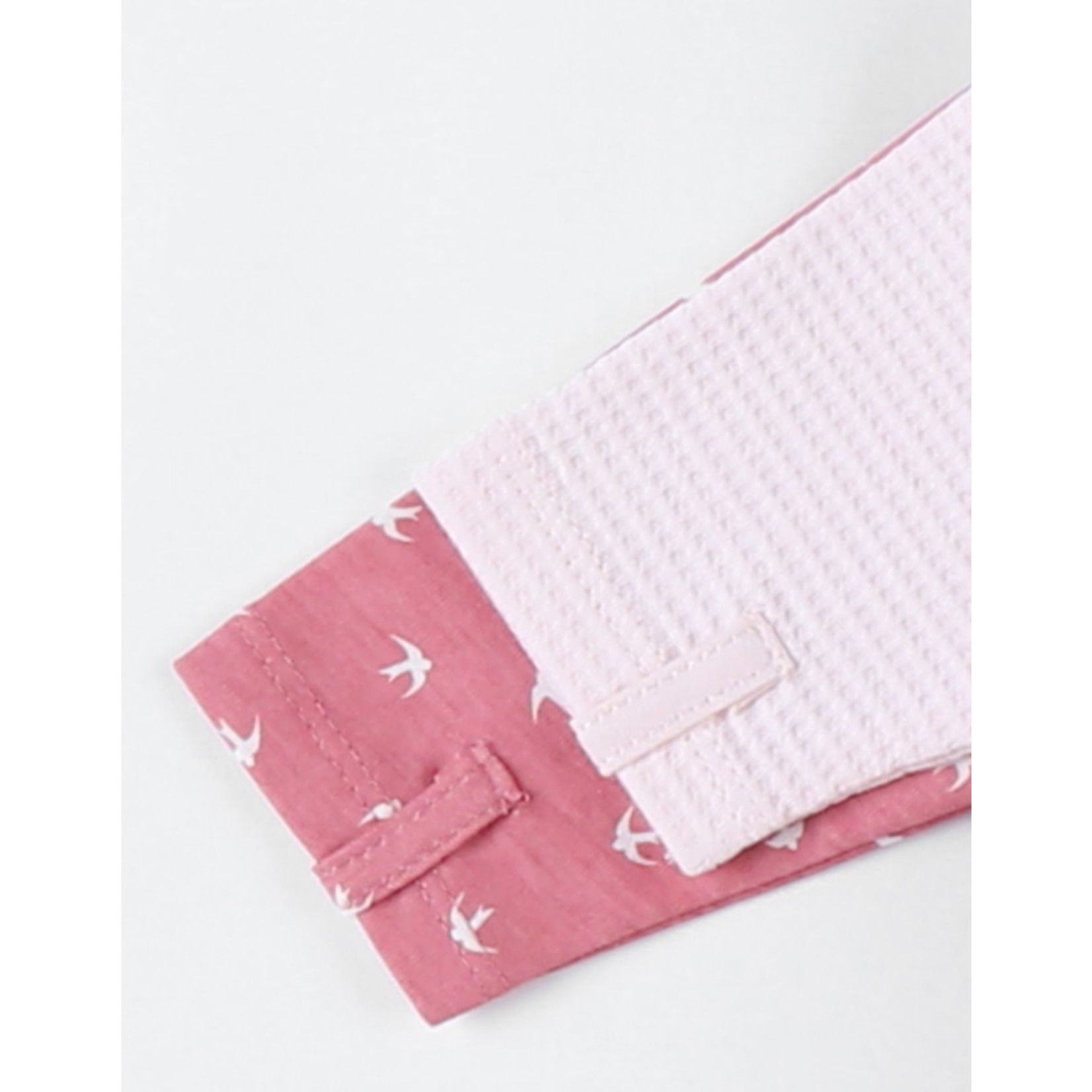 Noukies Noukies - Set met 2 1-delige pyjamas, lichtroze/donkerroze