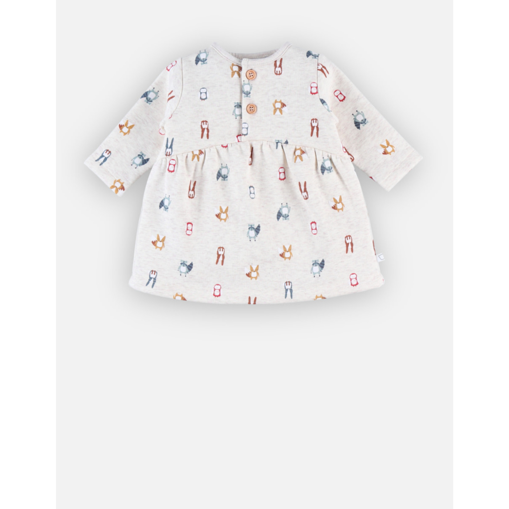 Noukies Noukies - Cocon robe aop animaux