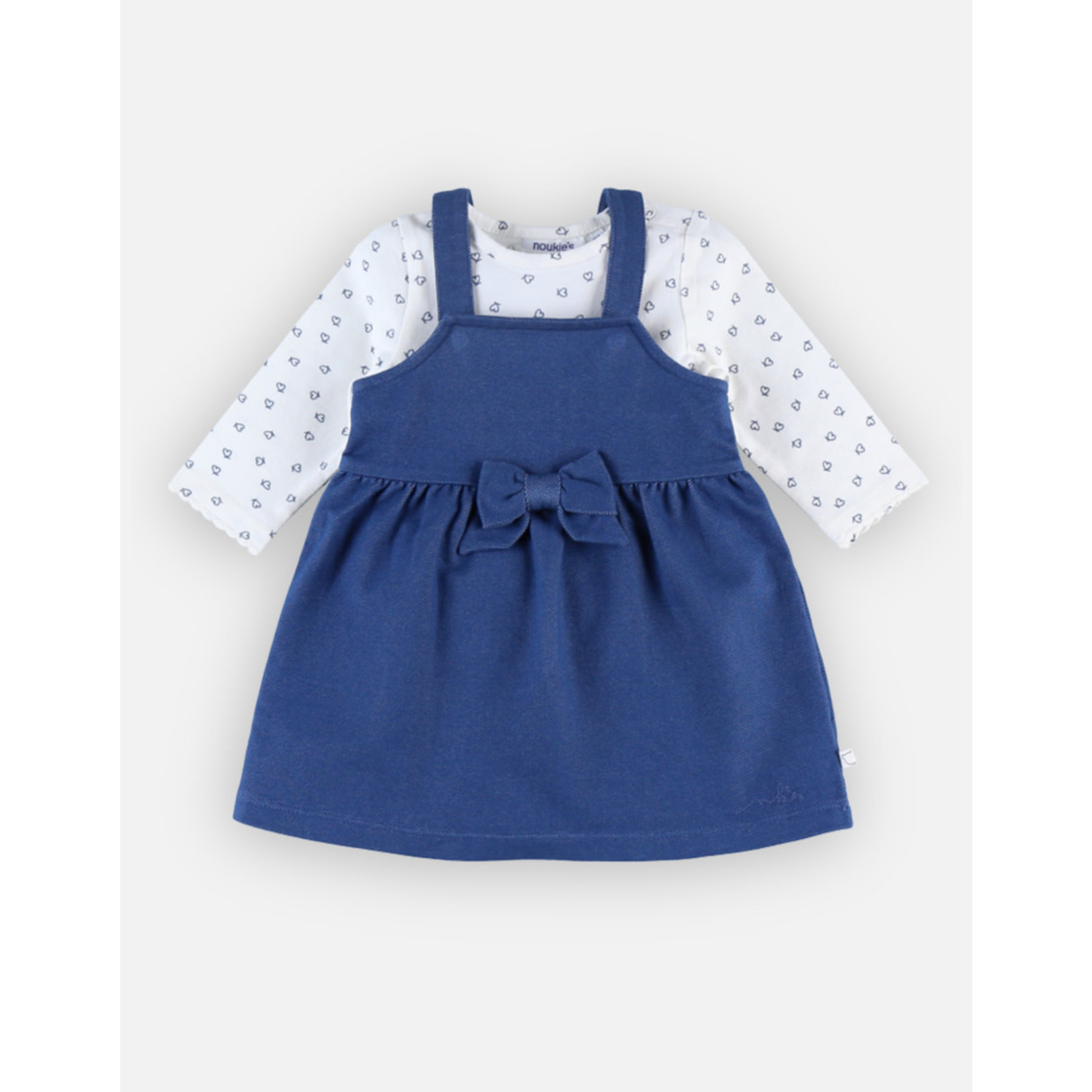 Noukies Noukies - Cocon robe denim+tshirt