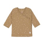 Lassig Lassig -  Kimono shirt gots dots curry
