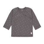 Lassig Lassig -  Kimono shirt gots spots anthracite