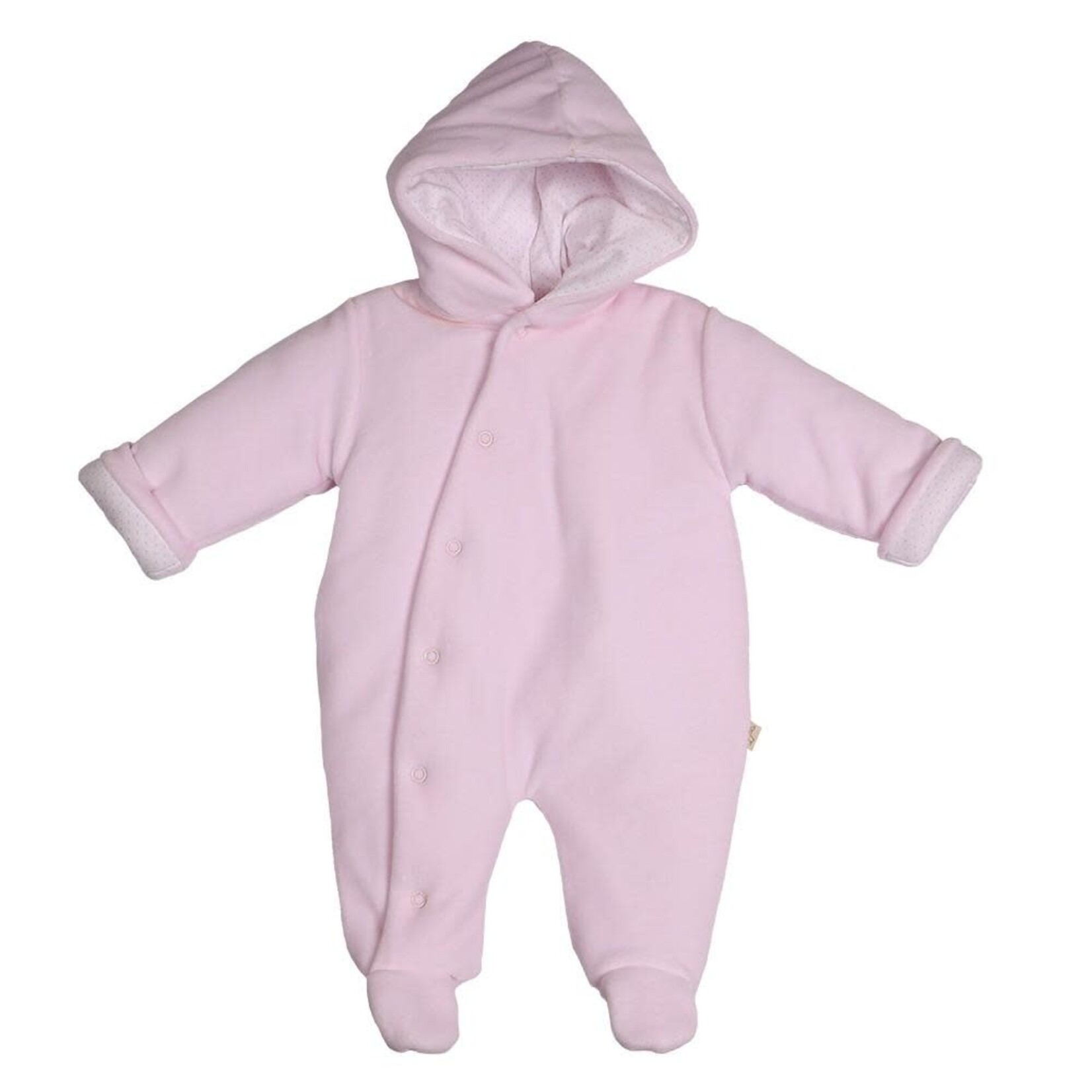 Baby Gi Baby Gi - Baby Jumpsuit Velour - Pink