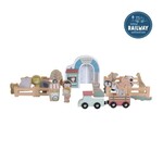 Little Dutch Toys - Treinbaan uitbreiding - Dierentuin FSC