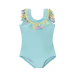 Natini Natini - Badpak ruffle - Turquoise