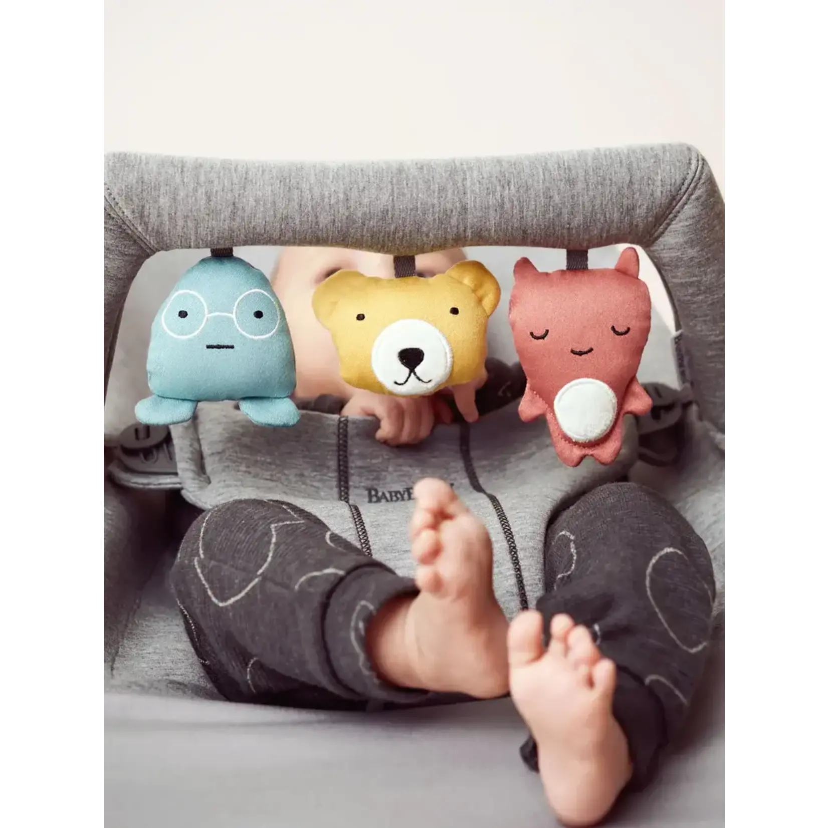 Babybjorn Babybjorn - Speelgoed voor Wipstoeltje - Knuffelvriendjes
