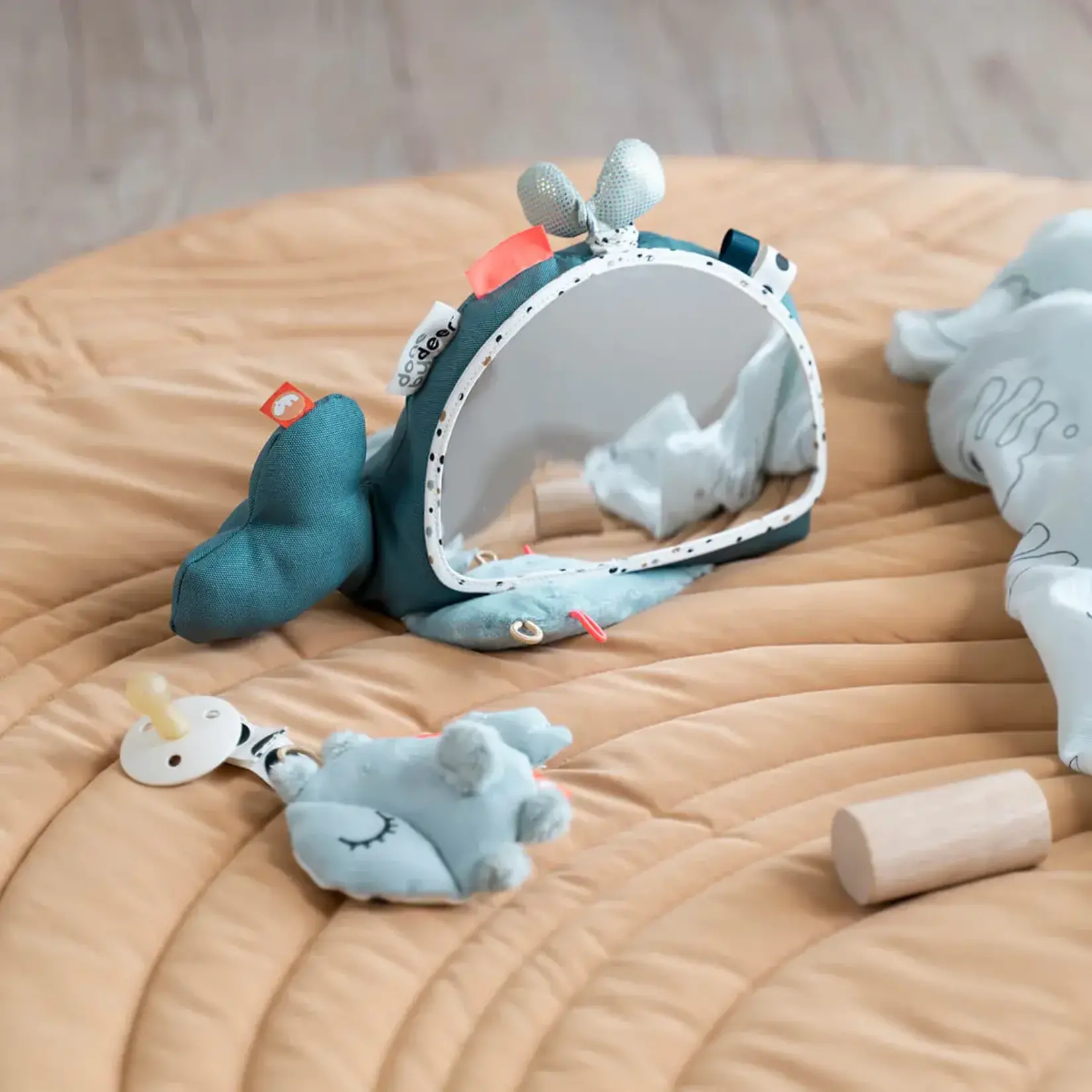 Done By deer Done by Deer - Activity floor mirror, Wally, Blue