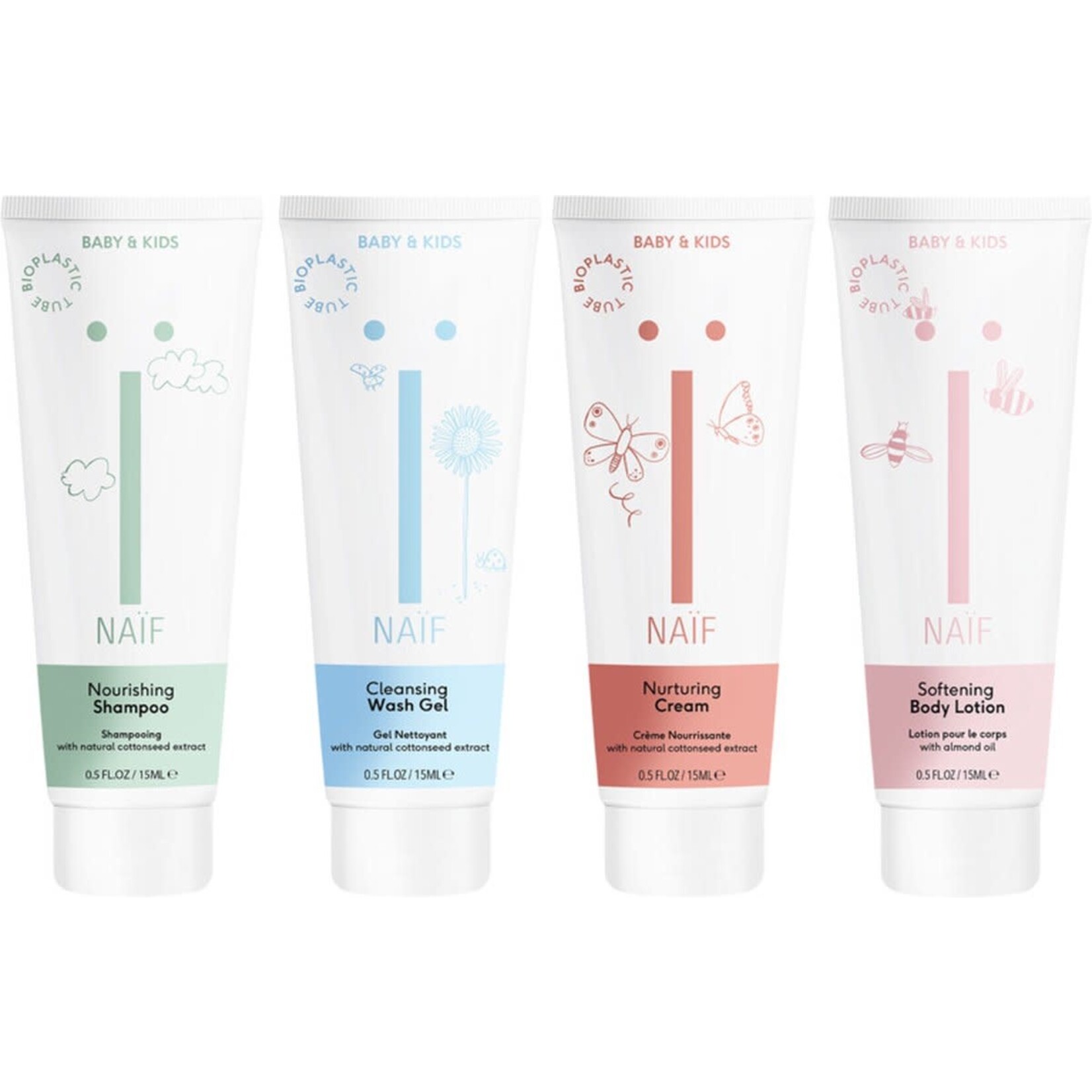Naif Naïf - Mini Set (4 X 15Ml)
