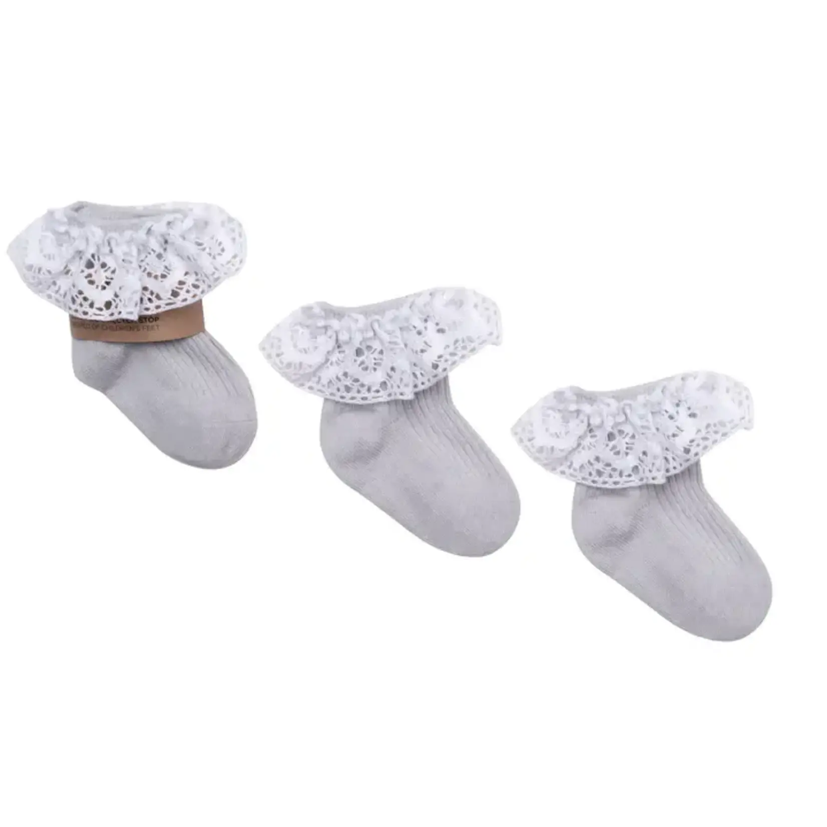 Mama's Feet - Sokken Vintage Love Grey