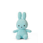 Nijntje - Miffy Sitting Corduroy Turquoise - 23 cm