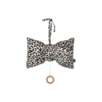 House of Jamie - Muziekmobiel bow tie snow leopard