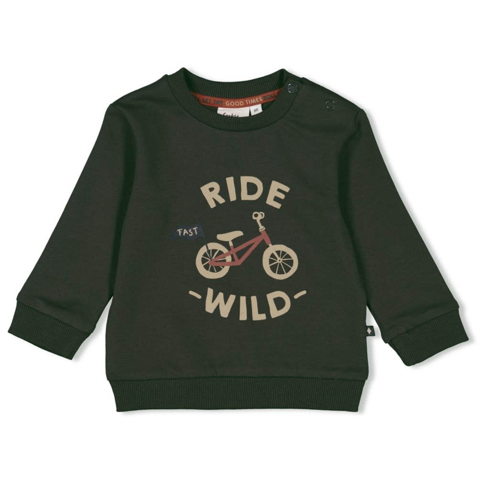 Feetje Feetje - Sweater - Wild Ride Antraciet
