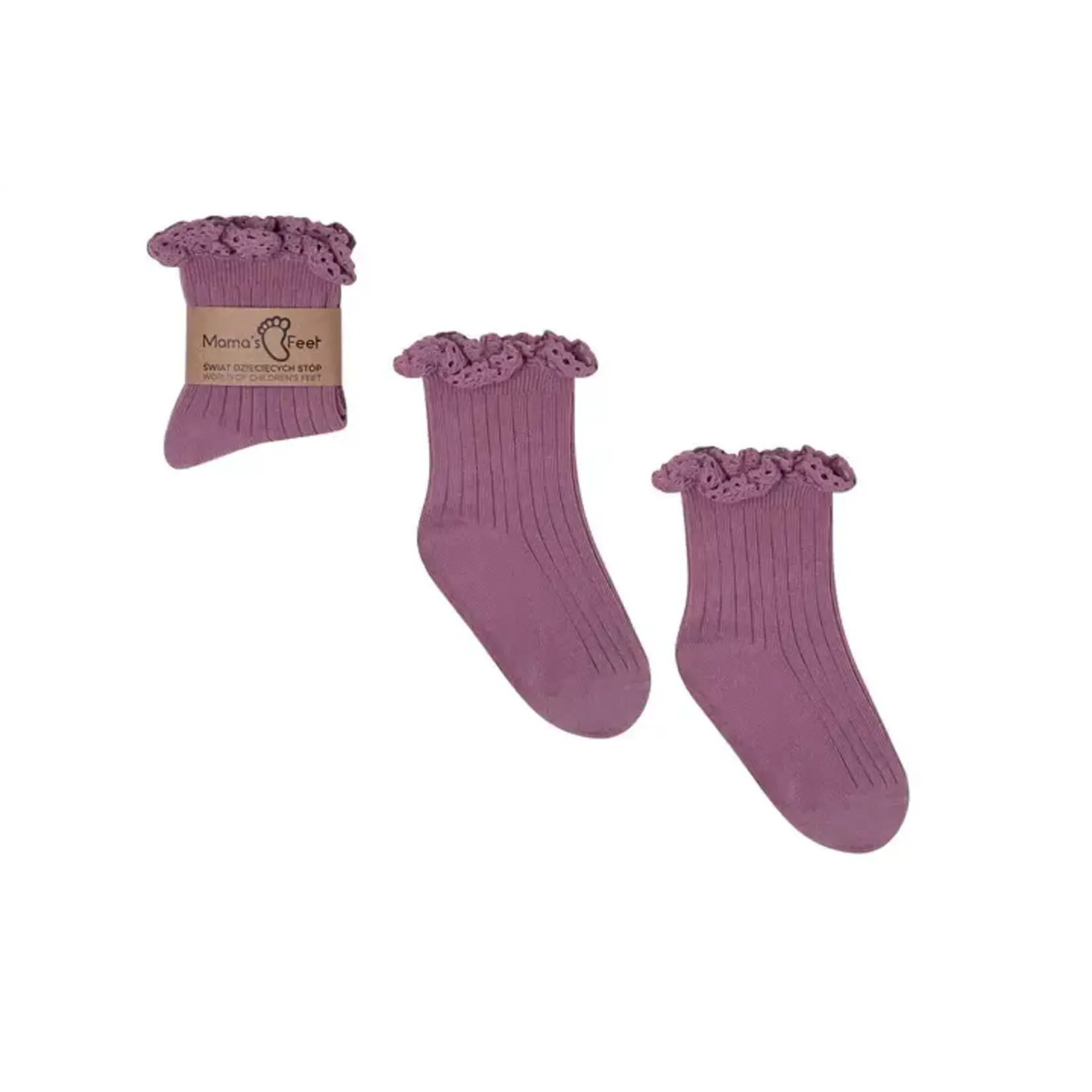 Mama's Feet - Kniesokken Mono Heather