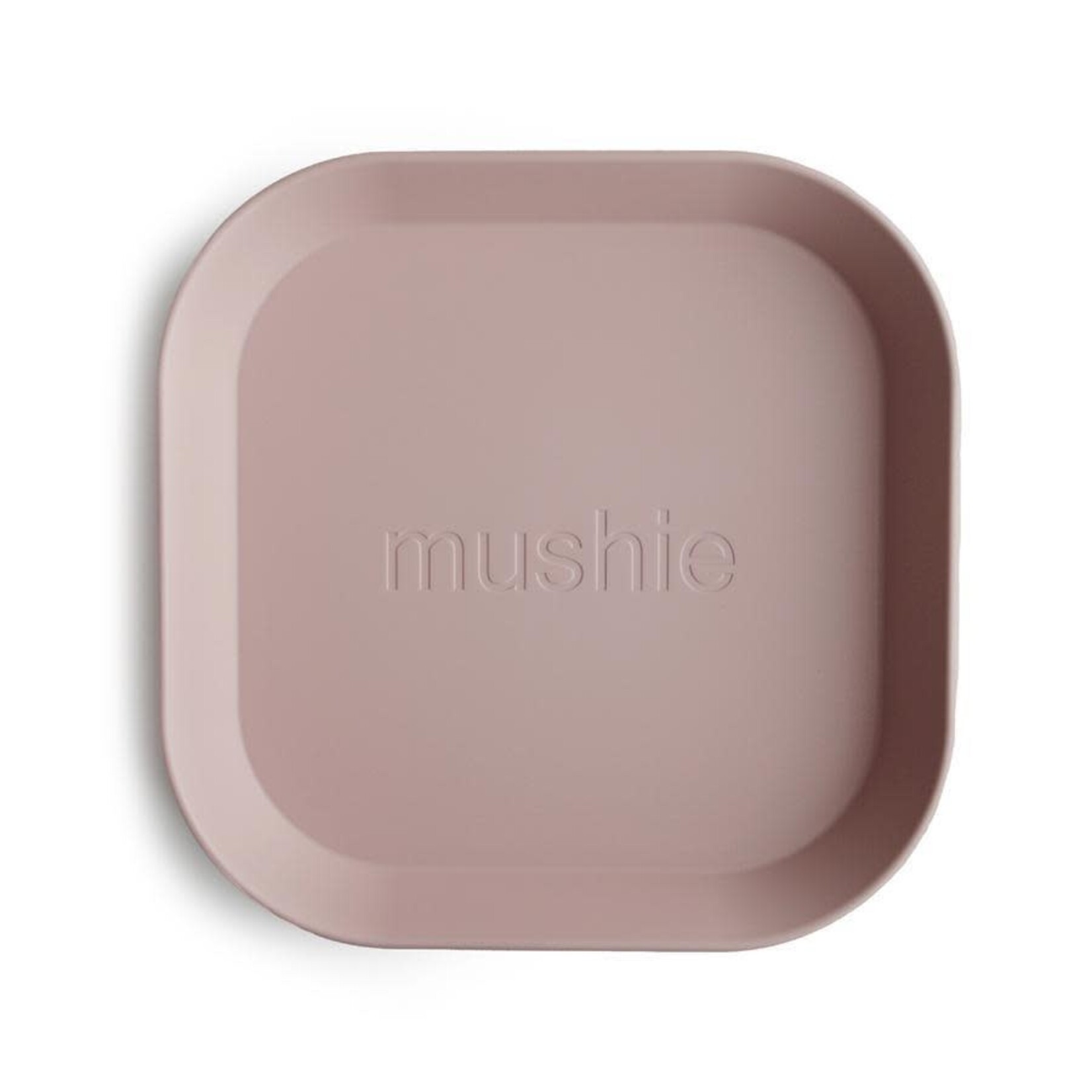 Mushie Mushie - Plates Square - Blush (2 Pcs)