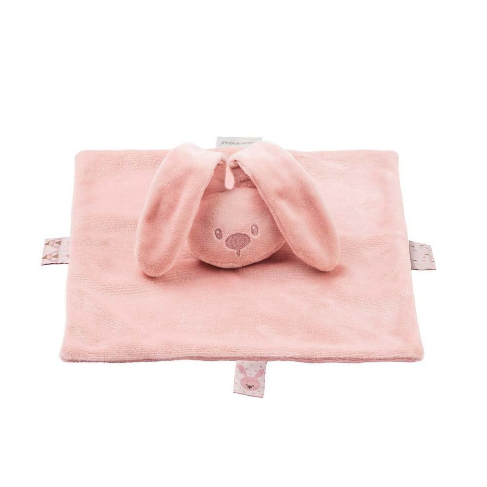 Nattou Nattou - LAPIDOU - doudou oud roze (27*27 cm)