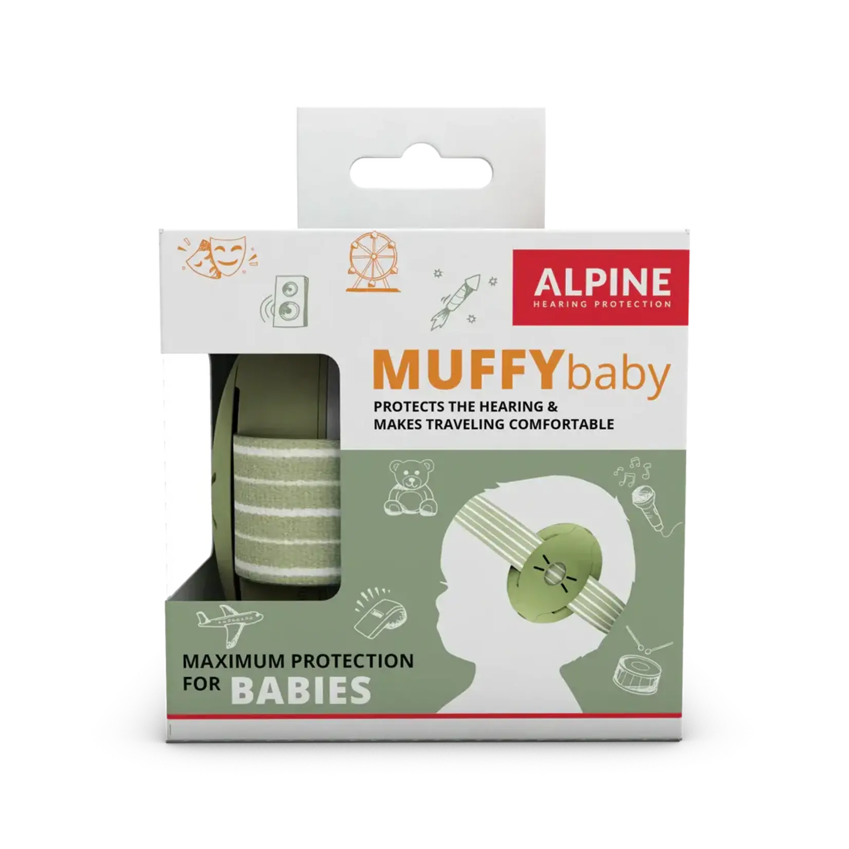 Alpine Alpine - Muffy Baby Olijfgroen