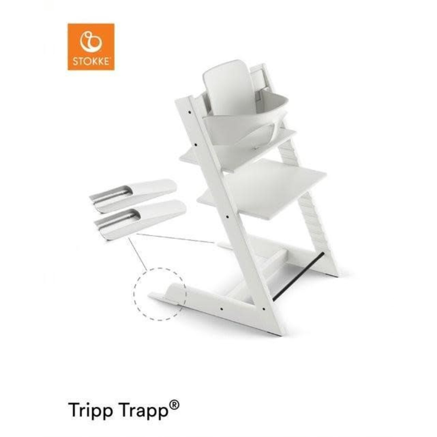 Stokke Stokke - Tripp Trapp Babyset - White