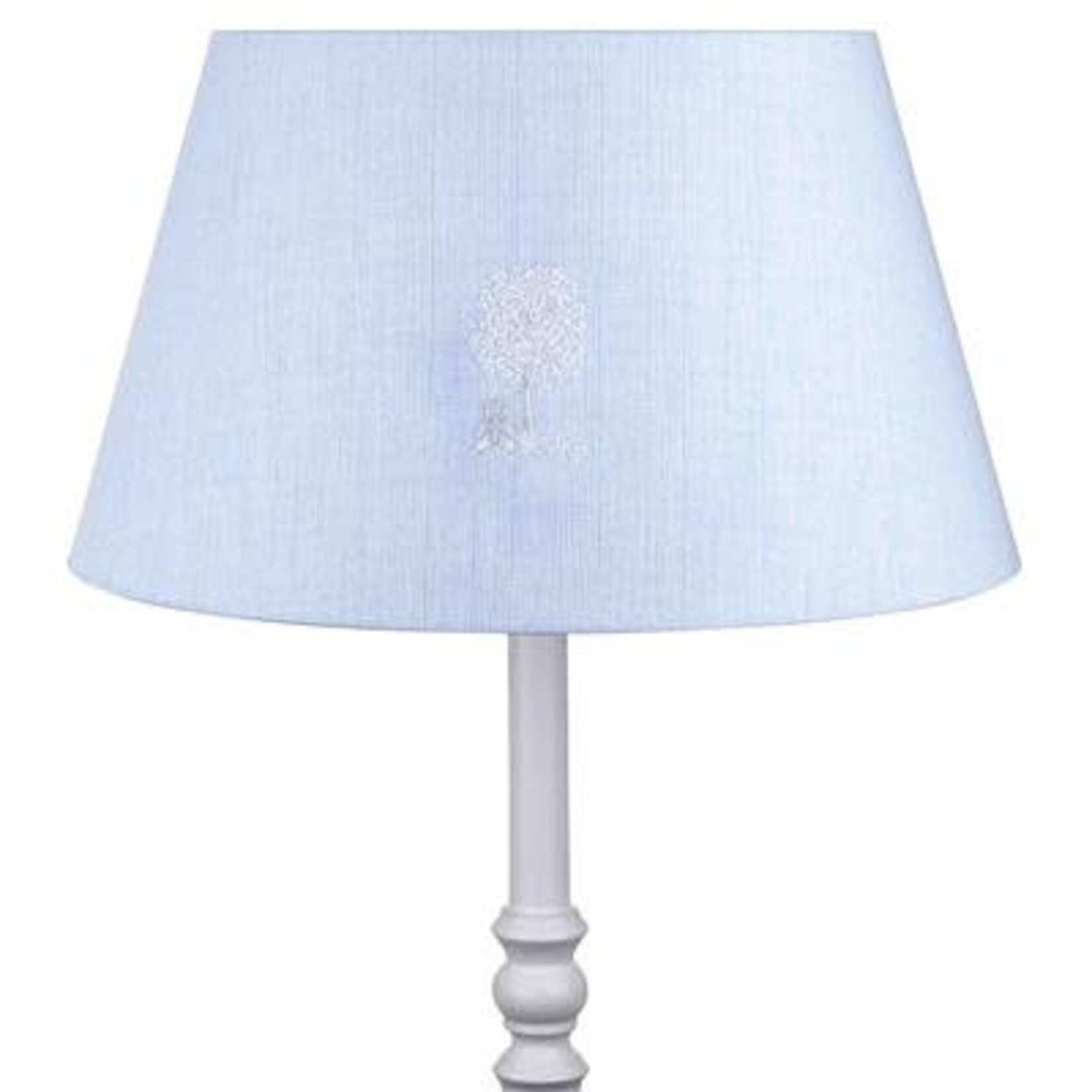Theophile & Patachou Theophile & Patachou - Grote lampenkap voor staanlamp - geborduurd sweet blue - SHOWMODEL